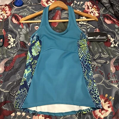 Halter de pitón Shebeest Silverbella, aguamarina, pequeño Foto 1 de 4