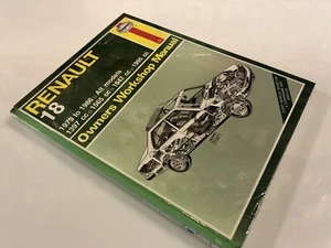 Haynes Manual 598 for Renault 18 1397cc, 1565cc, 1647cc, 1995cc 1979- 1986 (NEW) - Picture 1 of 3