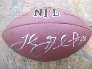 TOBY GERHART*SIGNED*AUTOGRAPHED*FOOTBALL*MINNESOTA*VIKINGS*JAGUARS*NFL*COA*PROOF - Picture 1 of 3