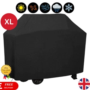 Heavy Duty BBQ Cover Waterproof Barbecue Grill Protector Outdoor 190X71X117cm UK - Picture 1 of 15