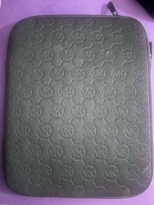 MK MICHAEL KORS ELECTRONICS BLACK NEOPRENE MK LOGO IPAD TABLET CASE/COVER  - Image 1 of 4