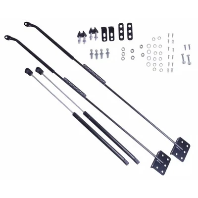 Rugged Ridge Gas Charged Hood Lift Kit for Jeep Wrangler TJ YJ CJ-5 CJ-7 CJ-8 Foto 1 de 4