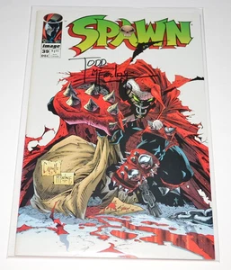 SPAWN #39 Signed by TODD McFARLANE Autographed BLACK INK PEN - Picture 1 of 2