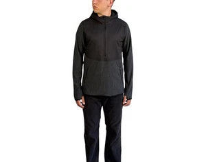 Icebreaker Merino Loft Herren Anorak Langarm Kapuzenjacke schwarz Gr. L - Bild 1 von 10