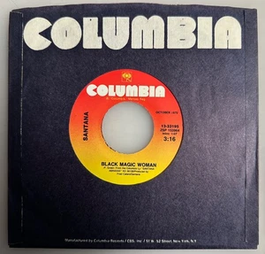 Santana / Black Magic Woman & Oye Como Va / Columbia 45rpm / NM+ - Bild 1 von 4