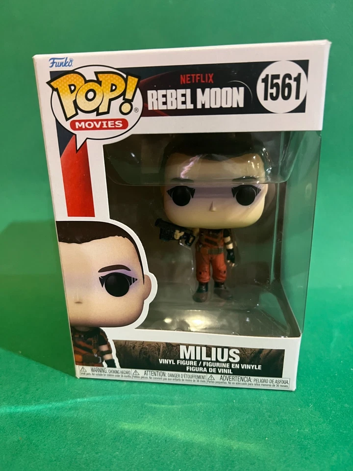 Figura de vinilo Funko Pop Rebel Moon #1561 Milius sin usar, en caja BX100 Foto 1 de 1