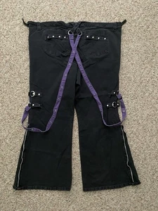 Vintage Tripp NYC Goth Y2K Women Plus 28 44in x 29in Black/purple Daang Goodman - Picture 1 of 12