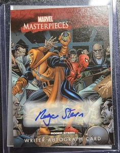 2008 Upper Deck Marvel Masterpieces 3 (UD) Roger Stern RS writer Autograph Card - Picture 1 of 3