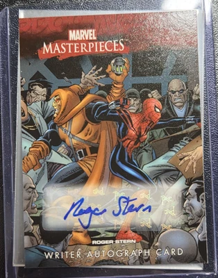 2008 Upper Deck Marvel Masterpieces 3 (UD) Roger Stern RS writer Autograph Card - Image 1 of 3