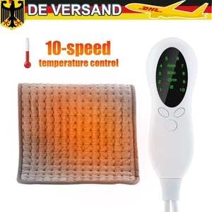 Heizdecke elektrisch Wärmeunterbett Wärmedecke Abschaltautomatik Wärmebett DHL - Bild 1 von 11