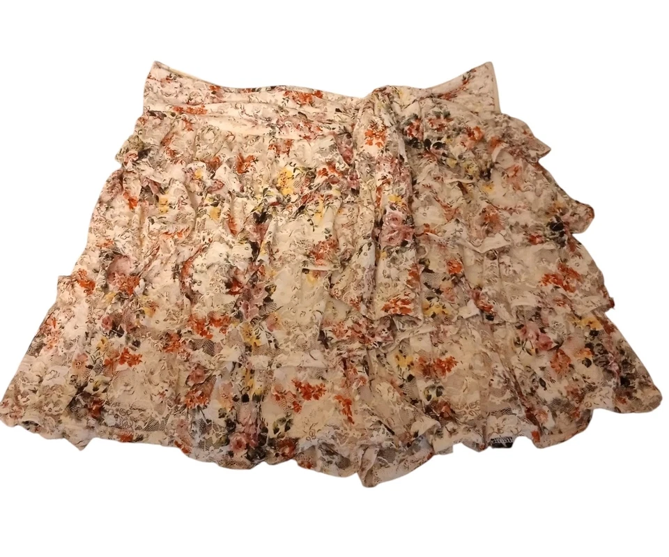 Falda floral tocador para mujer talla grande nueva con etiquetas  Foto 1 de 2