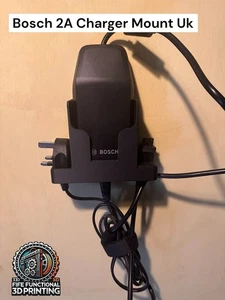 Bosch 2A Battery Charger Wall Mount - BPC3200 Cube, Haibike, Orbea, Trek, Scott - Picture 1 of 5