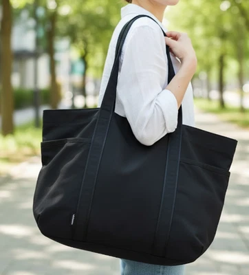 NWT Lululemon Daily Tote Bag 20L Black –  Yoga Travel Shoulder Bag Multi Pocket - Image 1 of 4