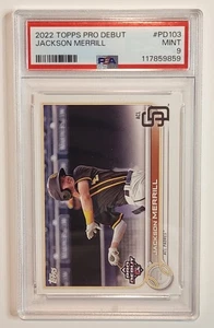 2022 Topps Pro Debut #PD103 Jackson Merrill RC PSA 9 - Bild 1 von 2