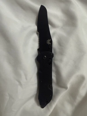 NEW - Benchmade Triage Black G10 - Image 1 of 2