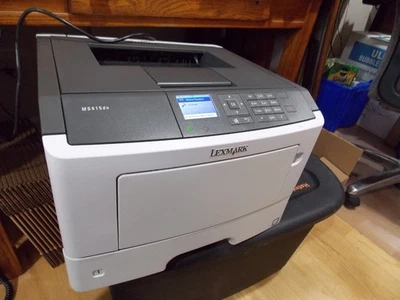 Lexmark MS415DN Monochrome Laser Printer – Duplex Network Ready – Used - Image 1 of 4