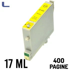 Cartuccia Gialla Epson T0444 18ml per C64 C66 C84 CX3600 CX3650 6400 XL - Foto 1 di 1