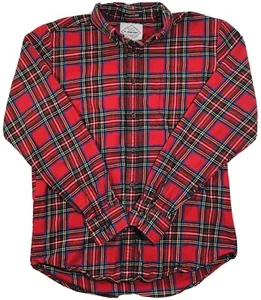 Camisa para hombre St Johns Bay manga larga franela multicolor 100 % algodón pequeña - Imagen 1 de 9