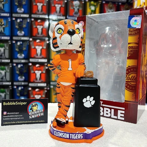 THE TIGER Clemson Tigers "Howard's Rock" College Football NCAA Bobblehead Cover