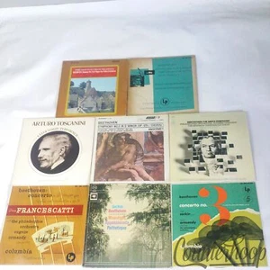 8LP Classical Beethoven/Toscanini/Ansermet/Francescatti/Serkin/Ormandy/Spohr+Lot - Imagen 1 de 5