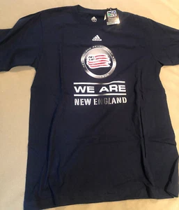 NEW ENGLAND REVOLUTION TSHIRT GIVEAWAY - WITH USA FLAG LOGO - SIZE MED WITH TAGS - Picture 1 of 5