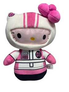 Kidrobot Sanrio Hello Kitty Tokyo Speed Racecar 11 Inch Plush - Picture 1 of 14