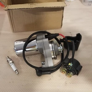 GREHUA GR-DQ-4, 3 Bolt Starter Motor & Starter Solenoid Relay Kit - Picture 1 of 10
