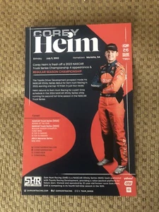 Nascar Xfinity Driver #26 Corey Heim Endava 2024 Postcard - Picture 1 of 2
