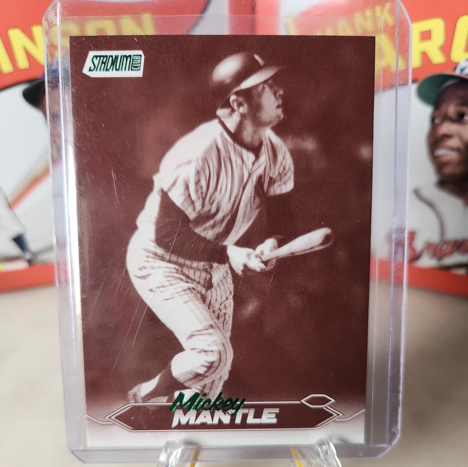 MICKEY MANTLE - Sepia SP - 2024 Topps Stadium Club - Image 1 of 2