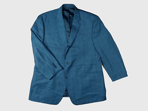 Michael Kors Mens Wool Blazer Size 48s Gray Lined Coat 3 Button Jacket