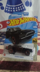 Hot Wheels 2022 #129 '70 Dodge Charger Black Fast & Furious B60 - Bild 1 von 1