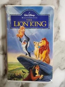 The Lion King Walt Disney - 1995 VHS Masterpiece Collection ORIGINAL Movie - Picture 1 of 12
