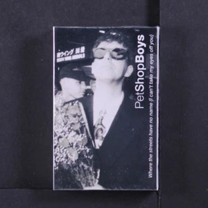 PET SHOP BOYS: where the streets have no name EMI Cassette Single Sealed - Picture 1 of 2
