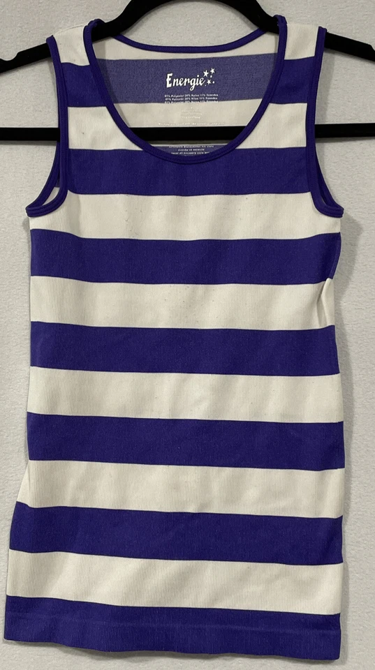 Camiseta sin mangas ENERGIE NIÑAS TALLA L/xL púrpura/blanca Foto 1 de 4