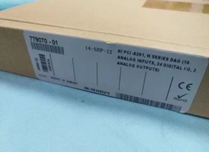 1 PC new NI PCI-6251 data acquisition card UPS or FedEx - Picture 1 of 4