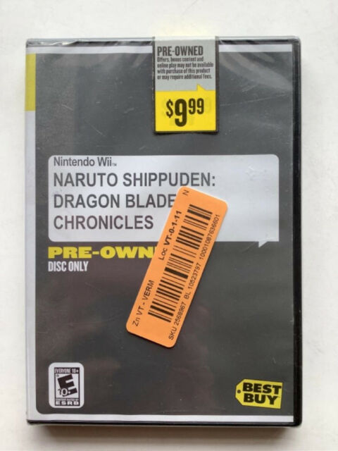 Best Buy: Naruto Shippuden: Dragon Blade Chronicles — PRE-OWNED