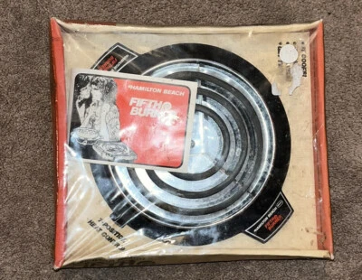 Винтажная ПЯТАЯ ГОРЕЛКА HAMILTON BEACH NO812 7 настроек ЗАПЕЧАТАННАЯ / НИКОГДА НЕ ИСПОЛЬЗОВАЛАСЬ - Изображение 1 из 2