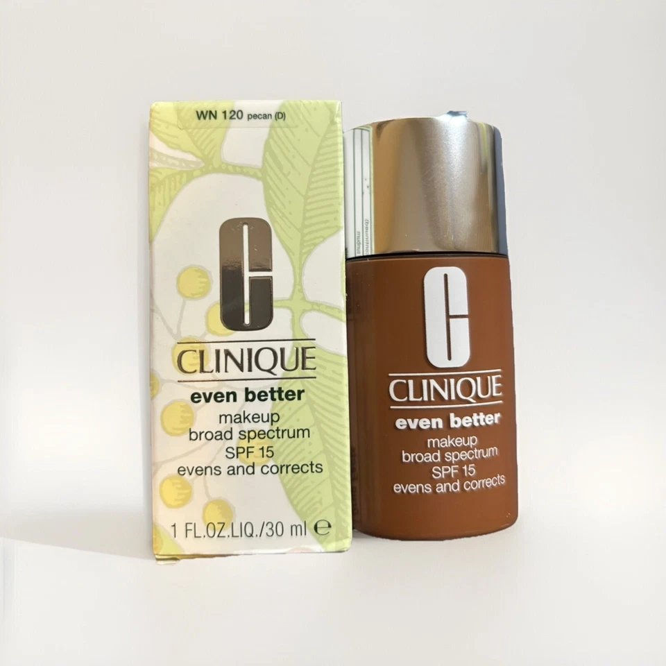 Clinique WN 120 Pecan (D) Even Better Makeup SPF15 NEW - Image 1 of 1