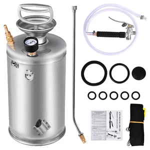 3.1 Gallon Stainless Steel Sprayer Hand Pump Sprayer Set - Picture 1 of 6