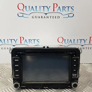 VOLKSWAGEN EOS SAT NAV NAVIGATION HEAD UNIT 2006 TO 2011 - Picture 1 of 12