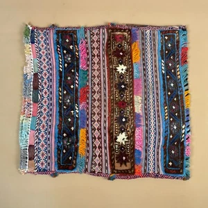 Antico Copricuscino Marocco Kilim Tessuto Tappeto Spargi Cuscino Modello - Foto 1 di 11