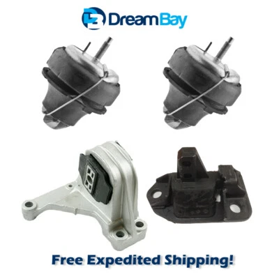 Комплект креплений двигателя и трансмиссии 98-04 для Volvo C70/98-00 для Volvo S70 2,3 л 2,4 л 4 шт - Изображение 1 из 4