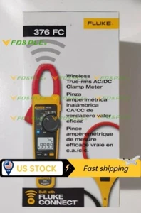 FLUKE376FC True-RMS AC/DC Volt Ohm Amp Clamp Meter WIFI Connection With iFlex - Picture 1 of 1