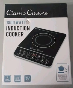 Classic Cuisine 1800 Watt Induction Cooker  - Picture 1 of 8