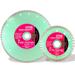Juego de discos de diamante G-STONE Turbo corte seco piedra, hormigón, granito  - Imagen 1 de 15