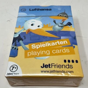 Lufthansa Airlines Playing Cards - Single Deck Vintage Collectible Spielkarten - Bild 1 von 4