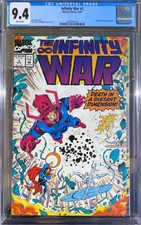 The Infinity War #3  CGC 9.4 (Aug 1992, Marvel)