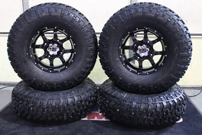 POLARIS GENERAL 1000 30" MAXXIS RAZR XT ATV TIRE & 14" COBRA BLK WHEEL KIT POL10 - Image 1 of 4