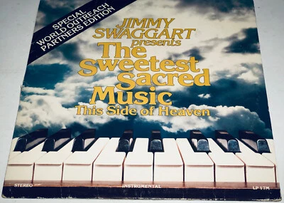 Jimmy Swaggart The Sweetest Sacred Music This Side Of Heaven Gospel Lp 22S22 - Image 1 of 4