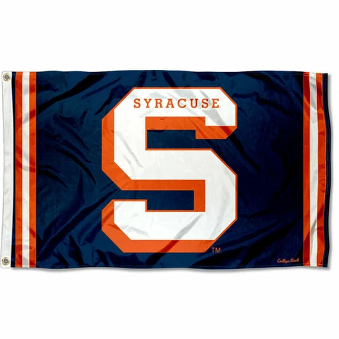 Syracuse Orange Vintage Retro Throwback Large Outdoor Flag Cover